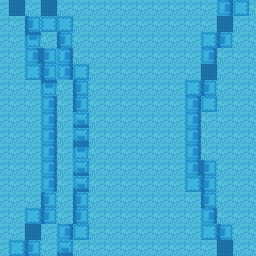 Minecraft mural of a vase drawn in fine lines